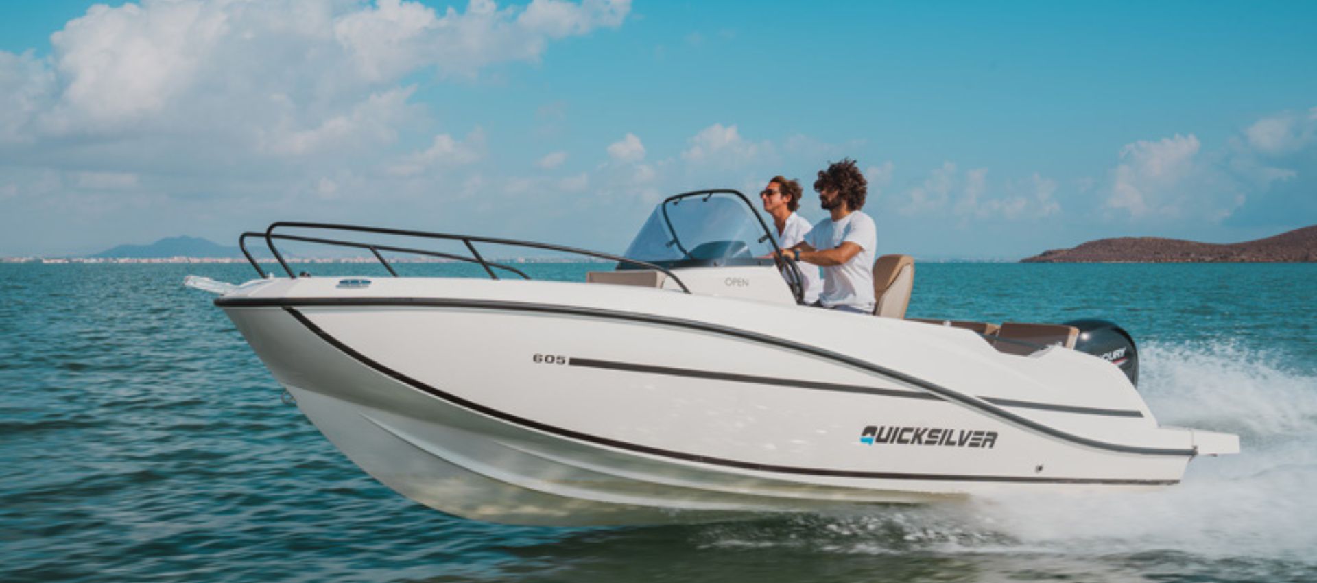 Quicksilver 605 open copertina