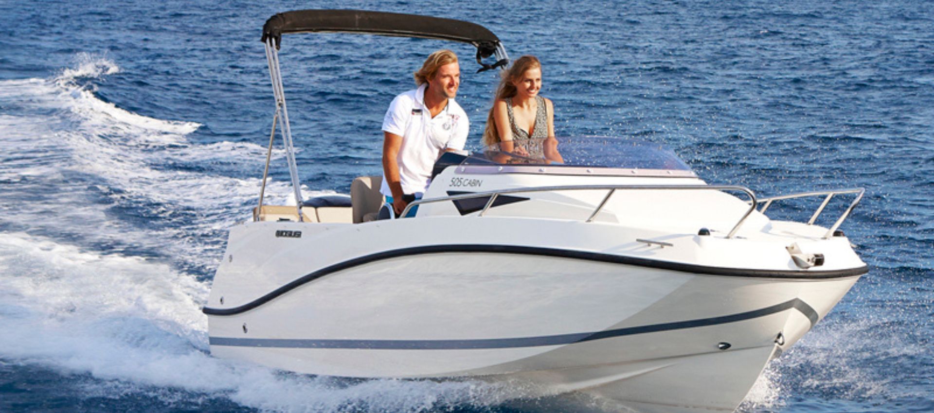 Quicksilver 505 cabin. copertina