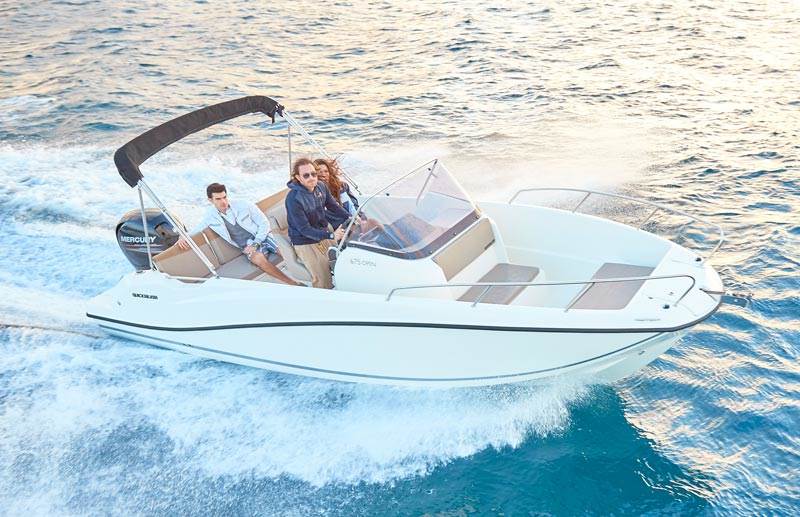 Quicksilver 675 Open+ Mercury 150