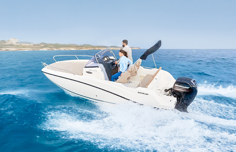 Quicksilver 605 Sundeck + Mercury 115